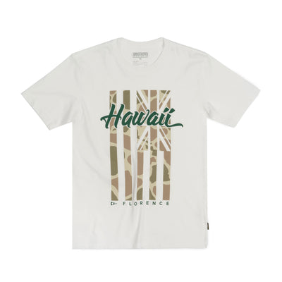 Color:White-Florence Pro Hawaii T-Shirt