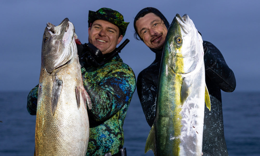Brandon Riffe FIELD NOTES: 24 Hours At Sea With RIFFE Spearfishers Brandon Wahlers ...