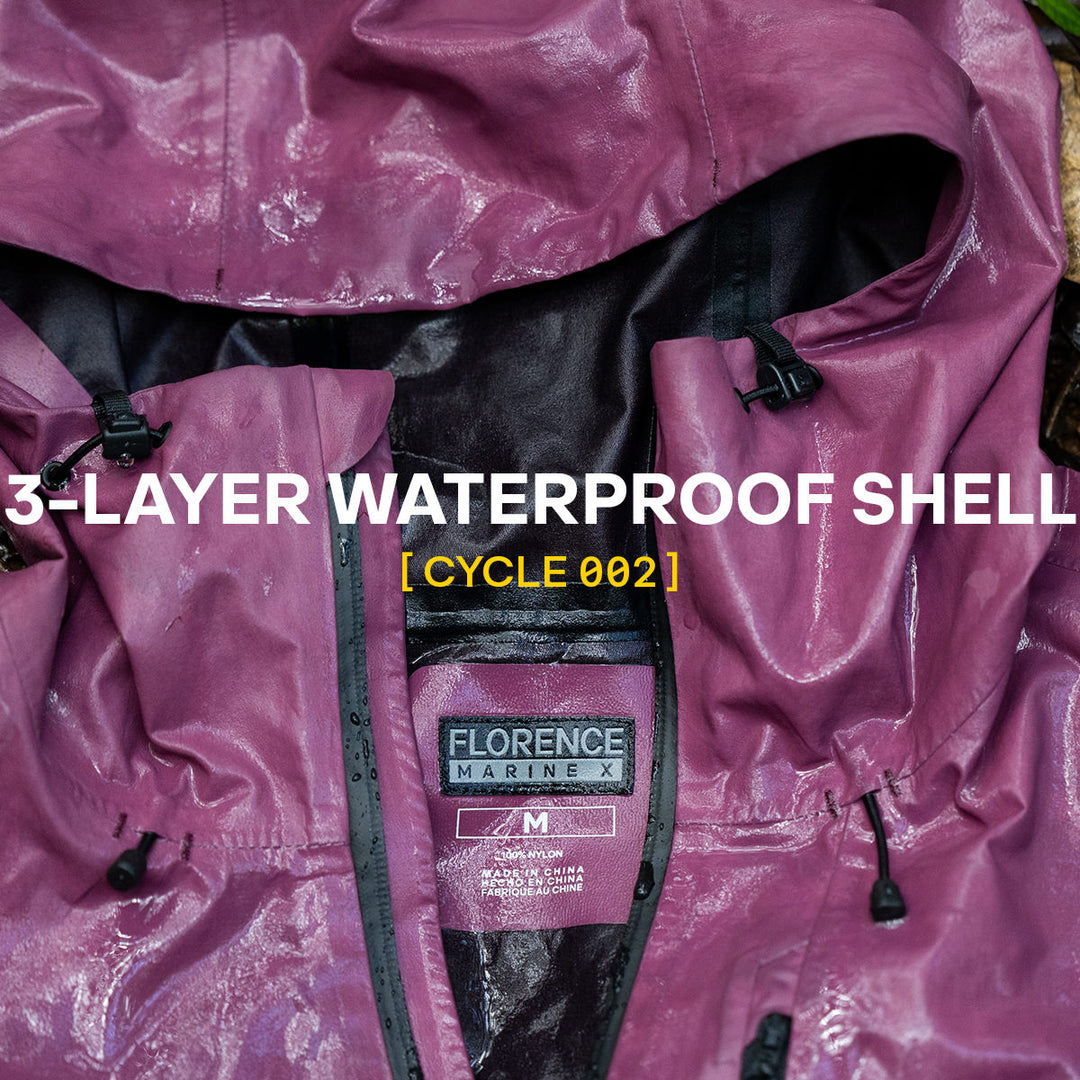 Test Pilot Cycle 002: 3-Layer Waterproof Shell
