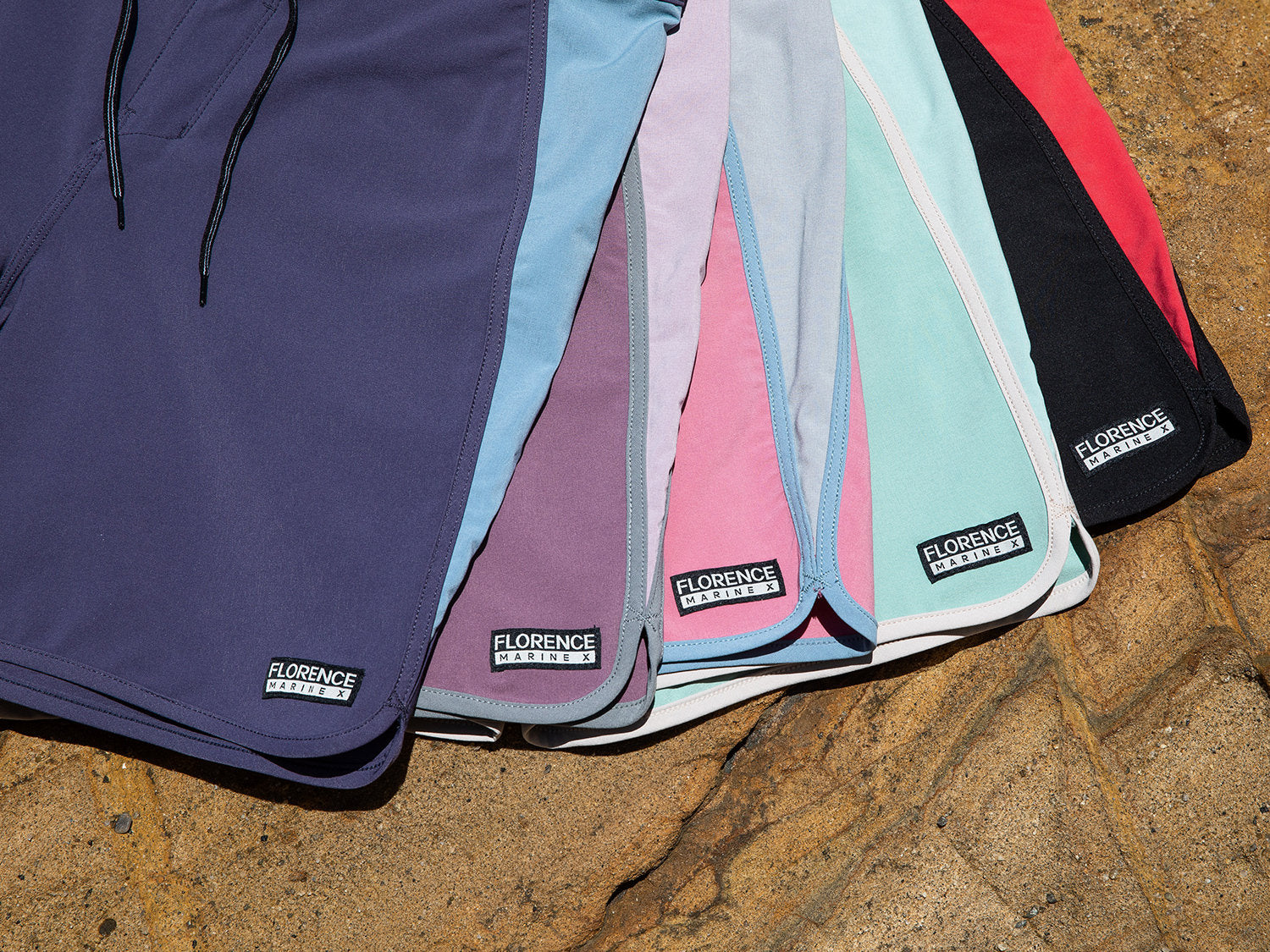 Florence Burgee Boardshort laydown