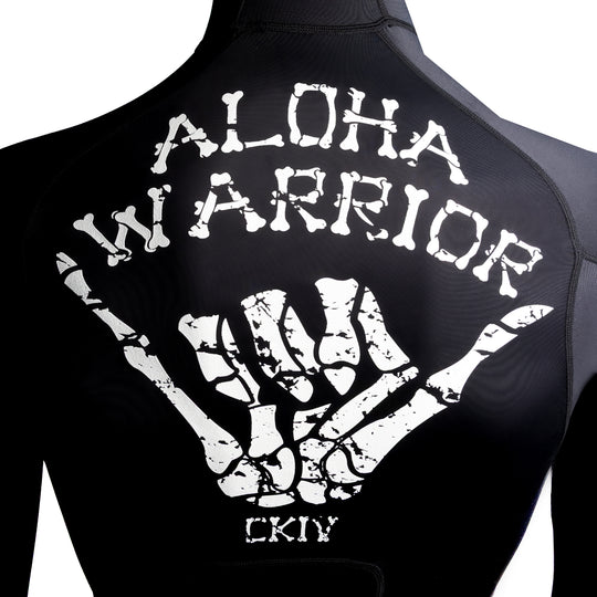 Color:Black-Florence C4 Foundation Long Sleeve Hooded Rashguard