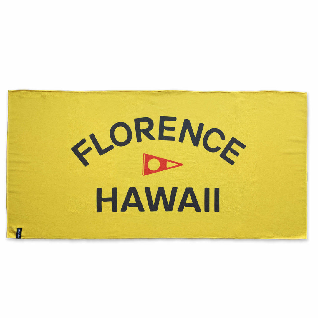 Color:Burnt Olive-Florence Hawaii Performance Quick Dry Towel
