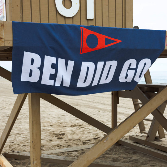 Color:Light Sea Blue Camo-Florence Ben Did Go Towel -alt