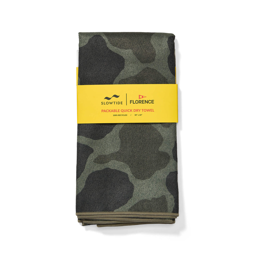 Color:Overland Camo-Florence Packable Quick-Dry Towel