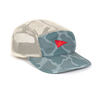 Color:Light Sea Blue Camo-Florence Airtex Unstructured Hat