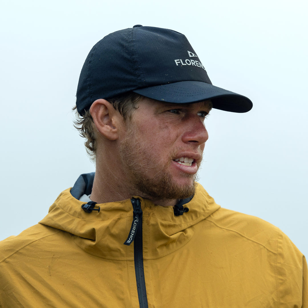 Color:Black-Florence Airtex Utility Hat -alt