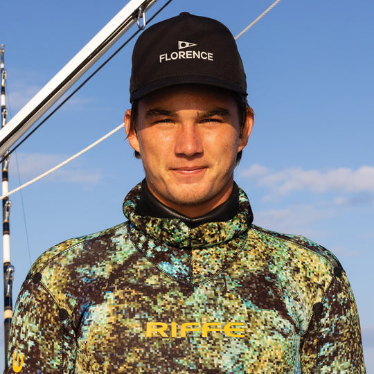 Color:Black-Florence Airtex Utility Hat