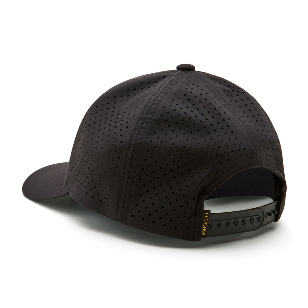 Color:Black Camo-Florence Camo Airtex Trucker Hat -alt