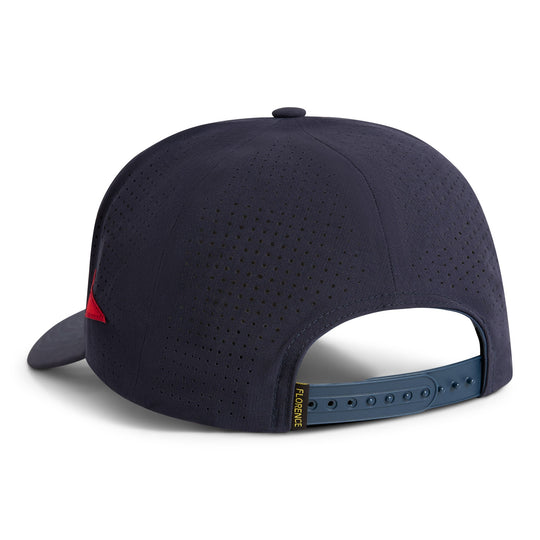Color:Navy-Florence Performance Airtex Hat -alt