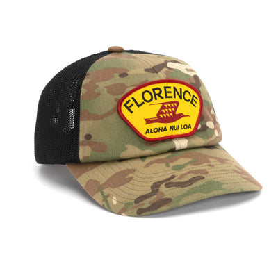 Color:Multi Cam-Florence Iwa Trucker Hat