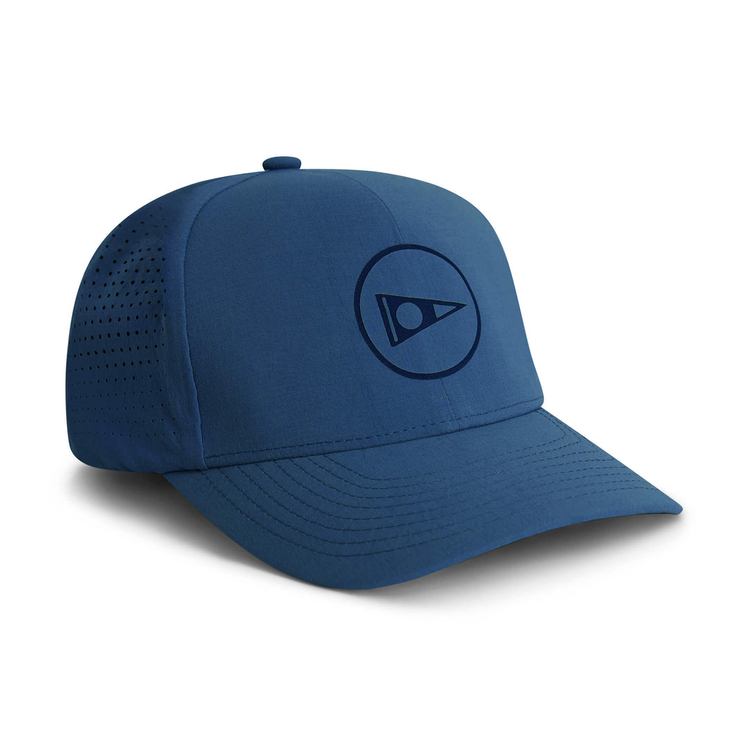 Color:Dark Blue-Cordura® Airtex Delta Trucker Hat