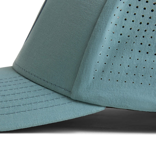 Color:Sea Blue-Cordura® Airtex Delta Trucker Hat