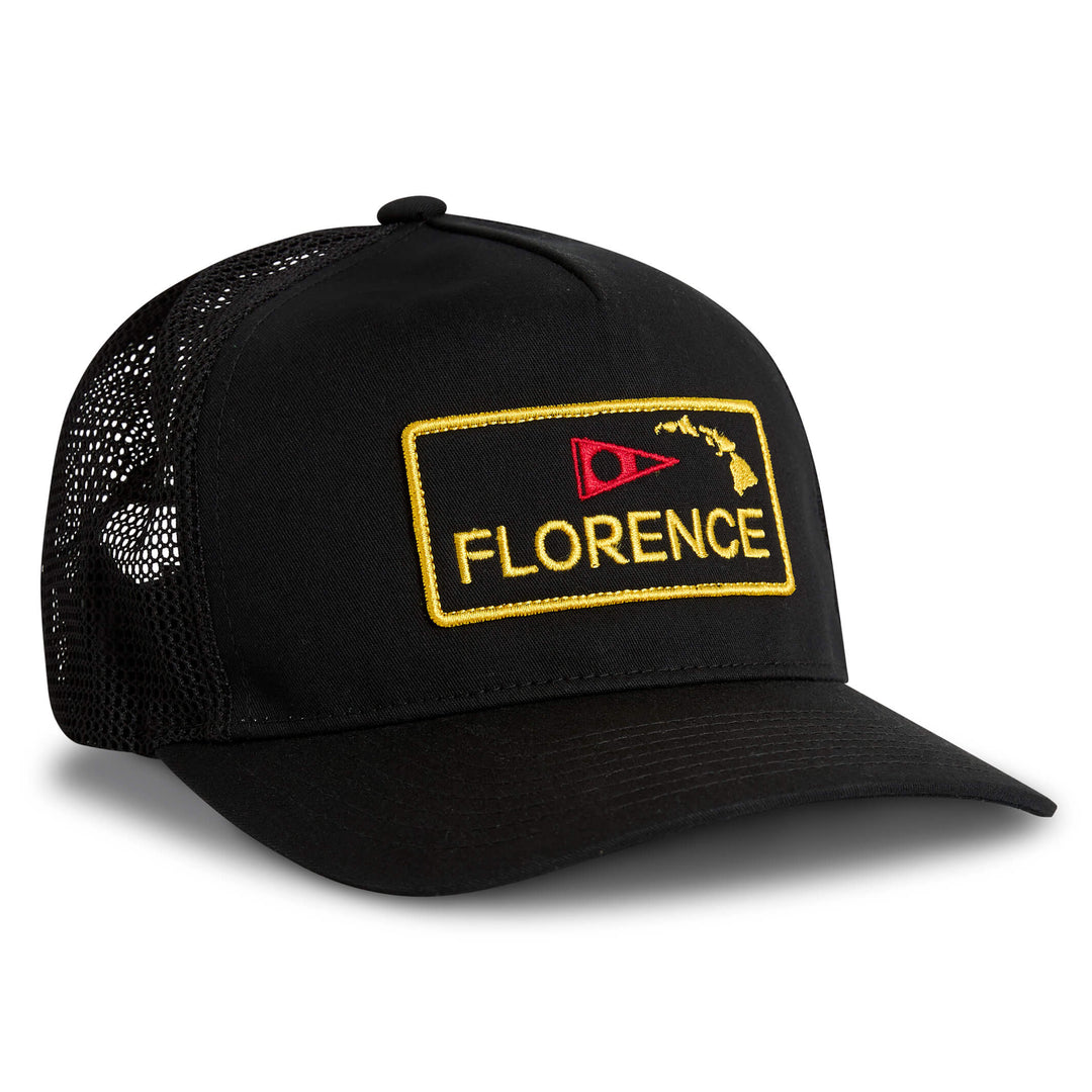 Color:Black-Florence Island Trucker Hat