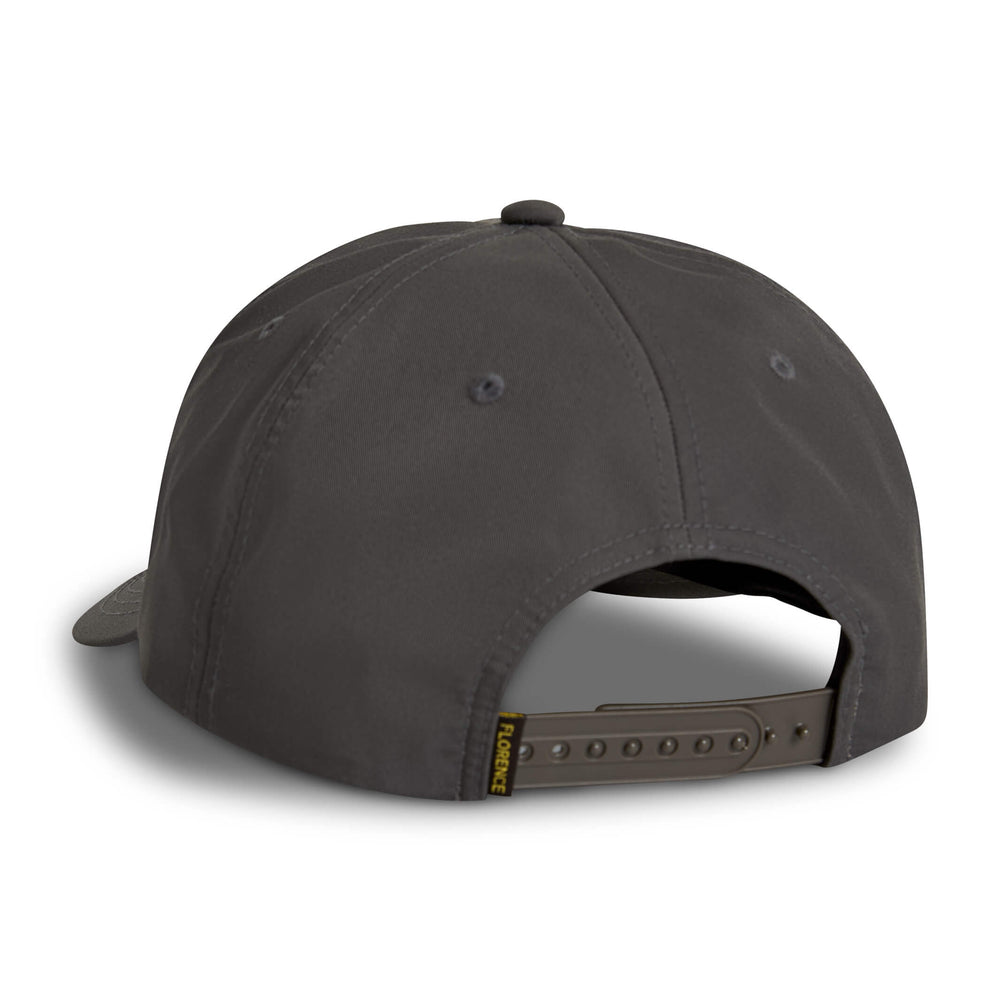Color:Charcoal-Florence Logo Twill Hat -alt