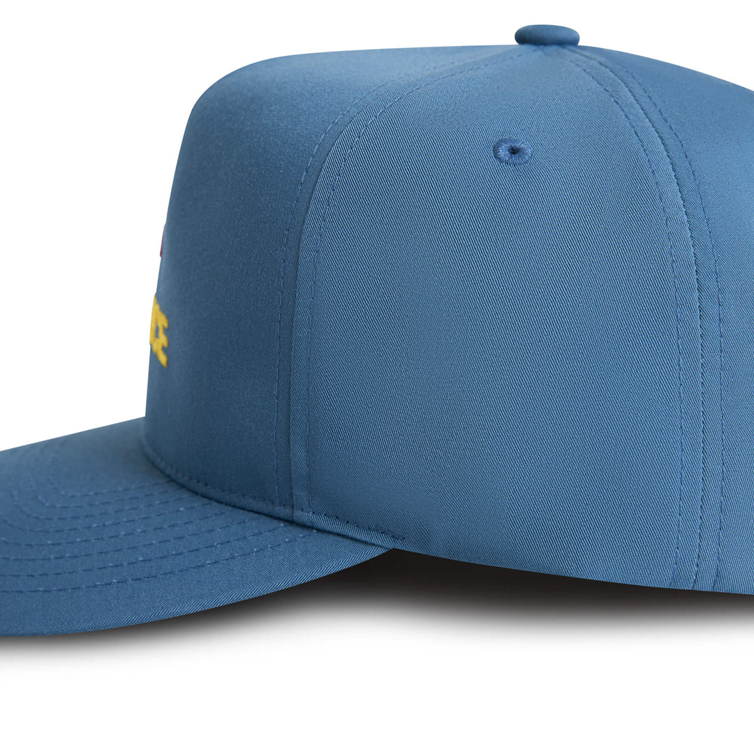 Color:Dark Blue-Florence Logo Twill Hat