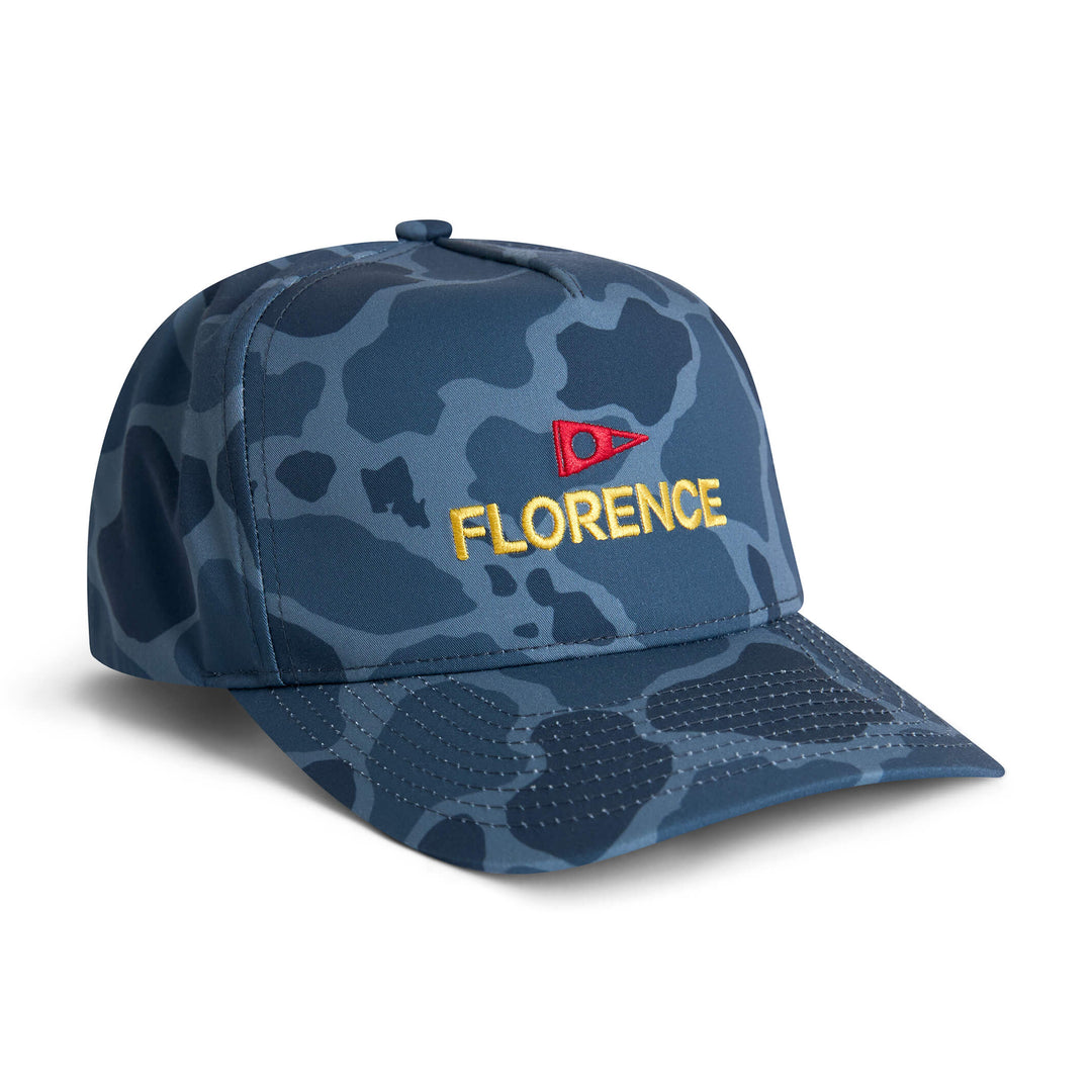 Color:Maritime Camo-Florence Logo Twill Hat