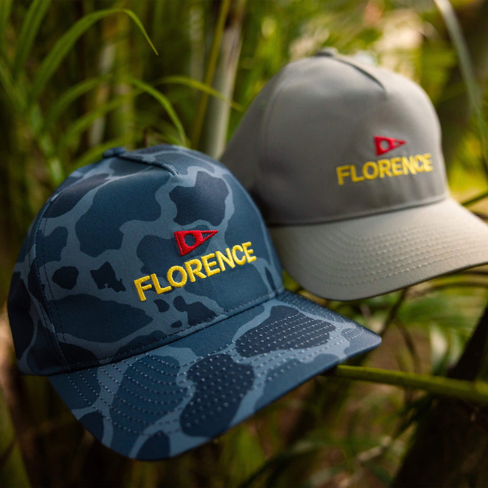 Color:Maritime Camo-Florence Logo Twill Hat -alt