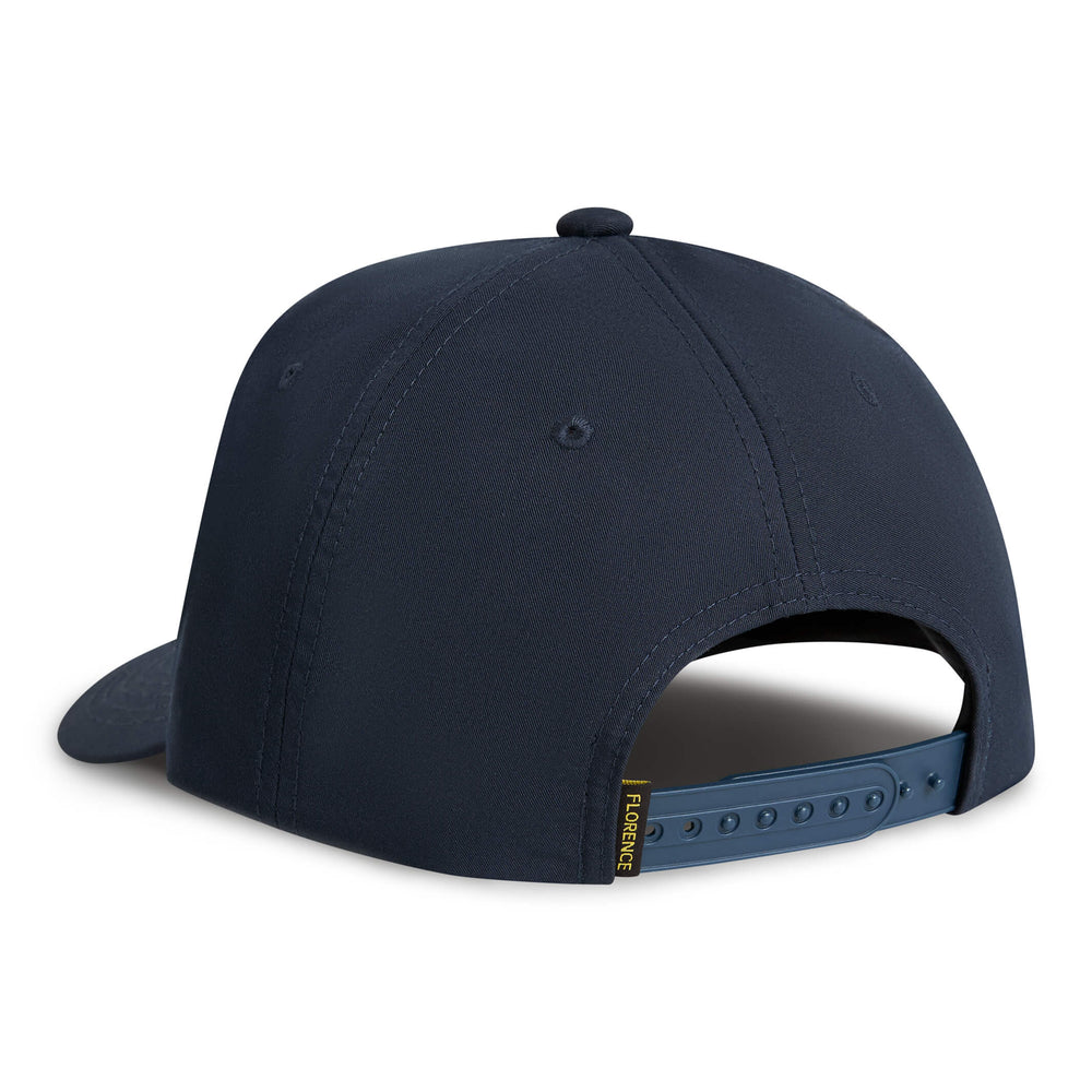 Color:Navy-Florence Logo Twill Hat -alt