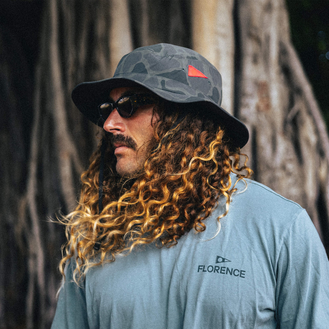 Color:Mountain Camo-Florence Airtex Boonie Hat