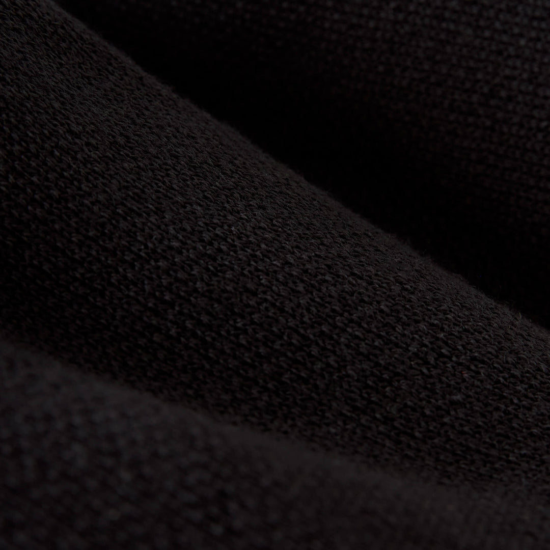 Color:Black-Florence Jacquard Logo Beanie