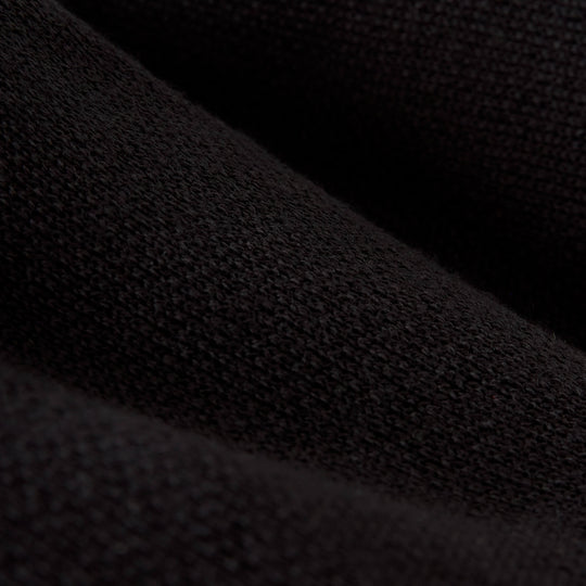 Color:Black-Florence Jacquard Logo Beanie