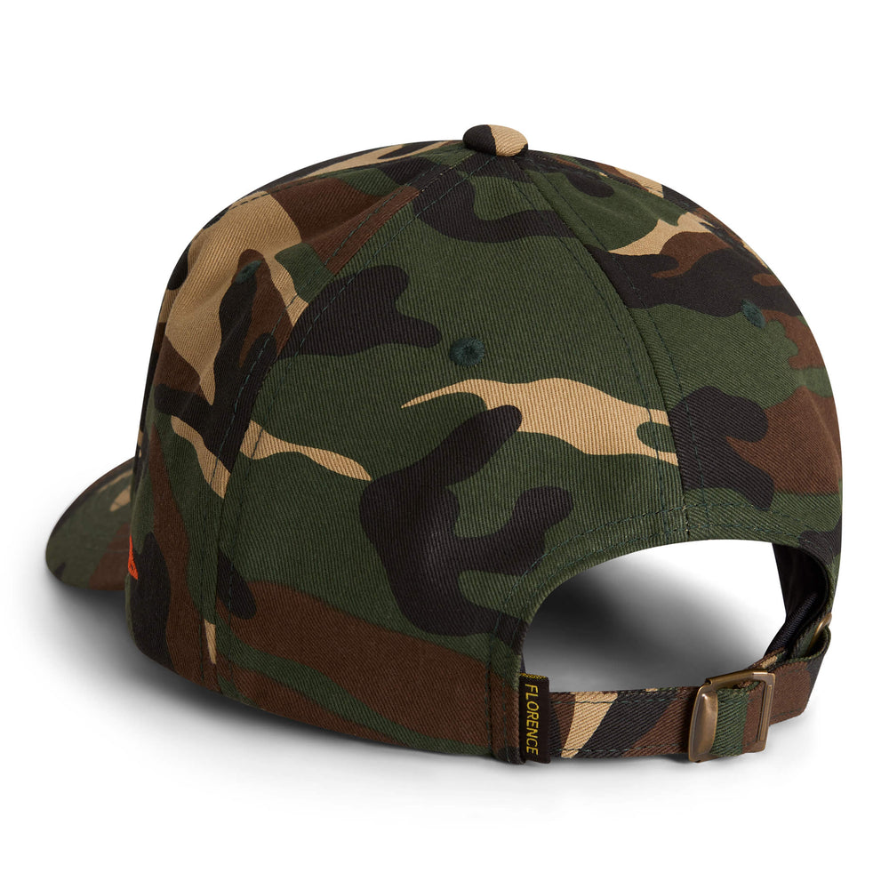Color:Woodland Camo-Florence Hawaii Embroidered Hat -alt