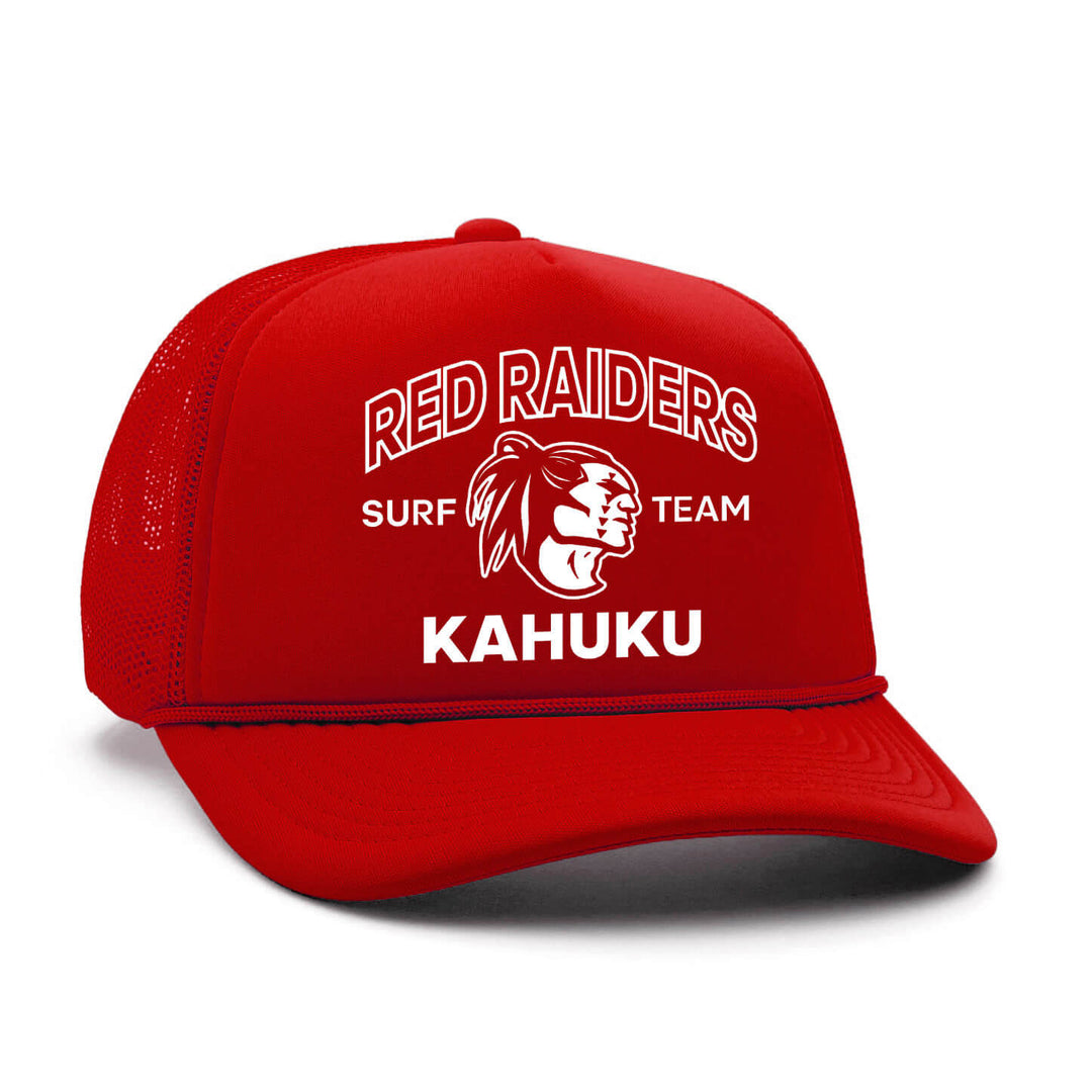 Color:Red-Kahuku Foam Trucker