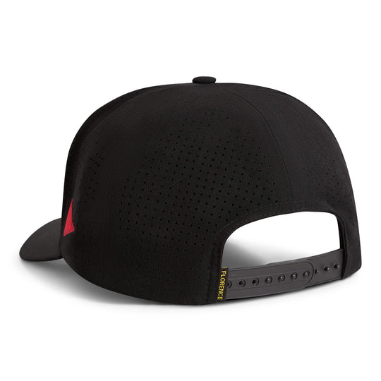 Color:Black-Florence Ben Carlson Foundation Performance Airtex Trucker Hat