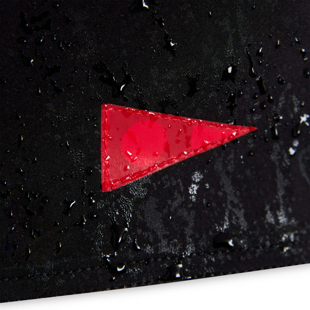 Color:Black White-Florence Pro Hawaii Boardshort