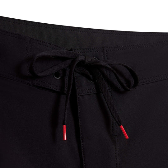 Color:Black White-Florence Pro Hawaii Boardshort