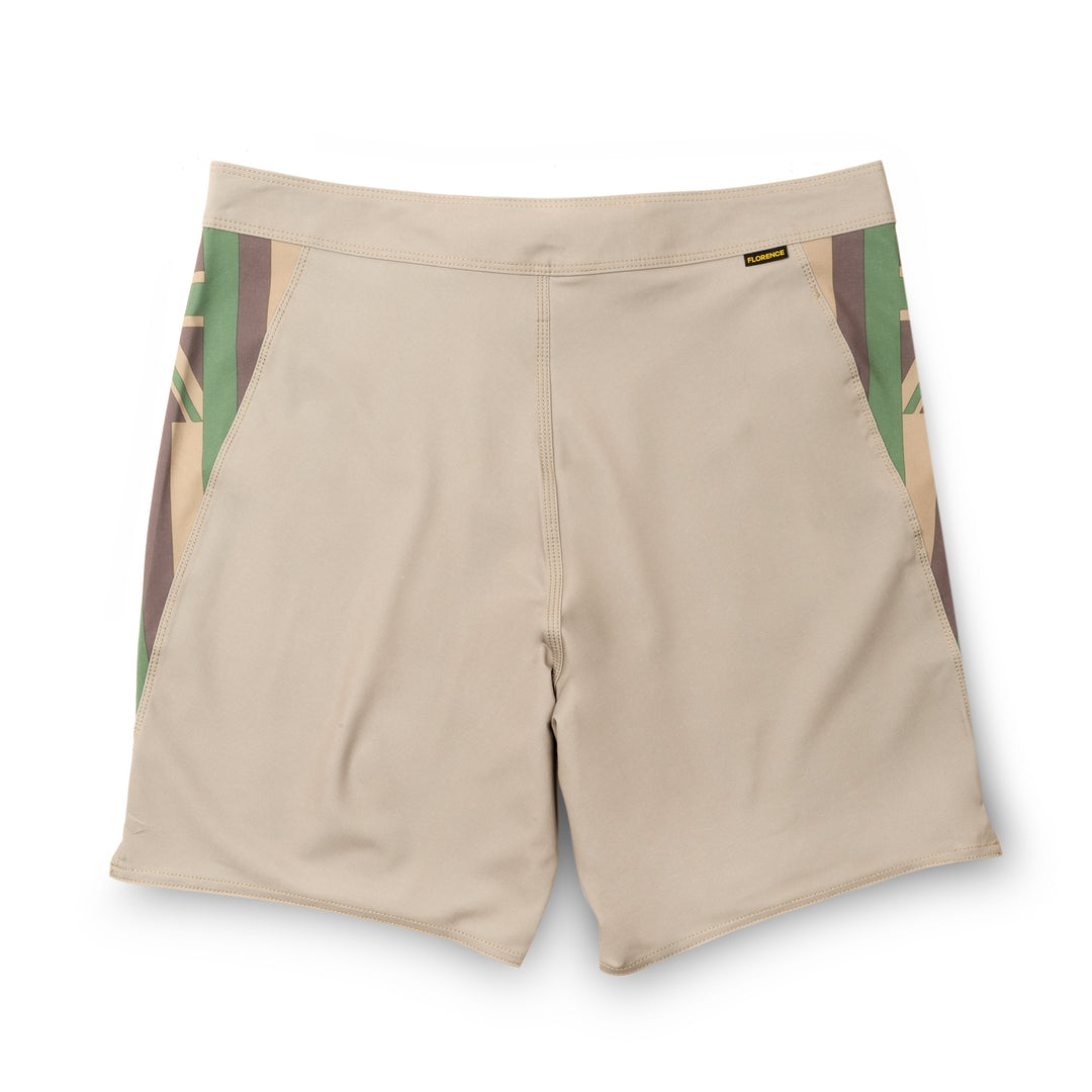 Color:Vintage Khaki-Florence Marine X Pro Hawaii Boardshort -alt