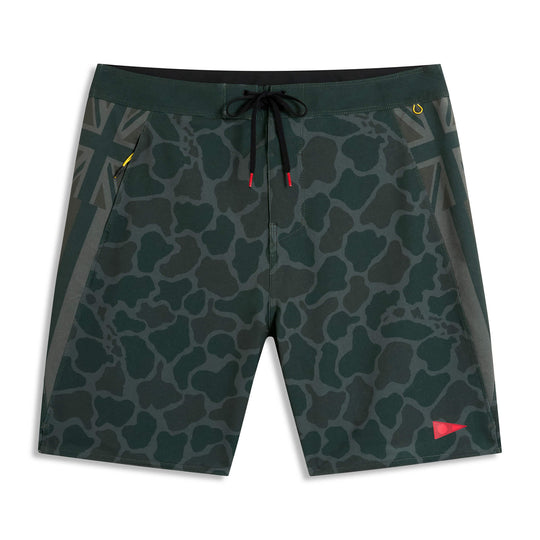 Color:Mountain Camo-Florence Pro Hawaii Camo Boardshort