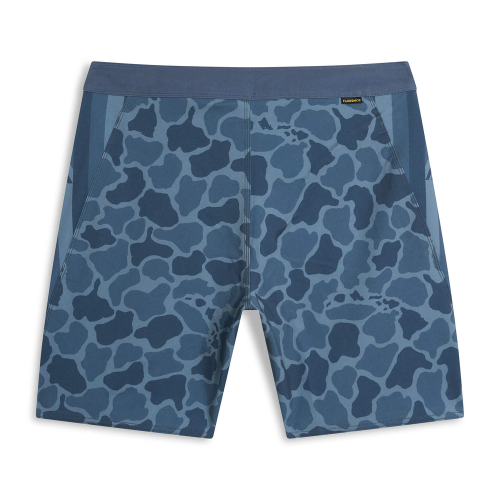 Color:Maritime Camo-Florence Pro Hawaii Camo Boardshort -alt