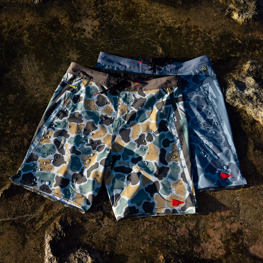 Color:Peace Camo-Florence Pro Hawaii Camo Boardshort -alt