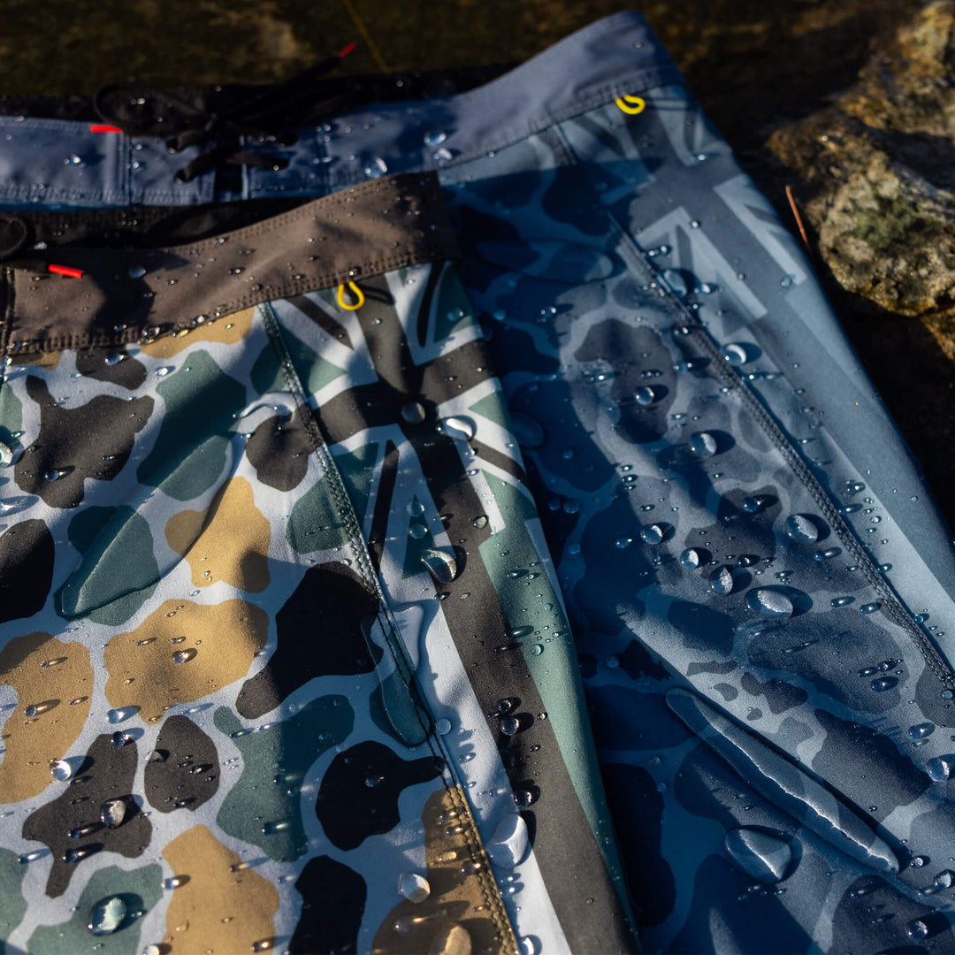 Color:Peace Camo-Florence Pro Hawaii Camo Boardshort