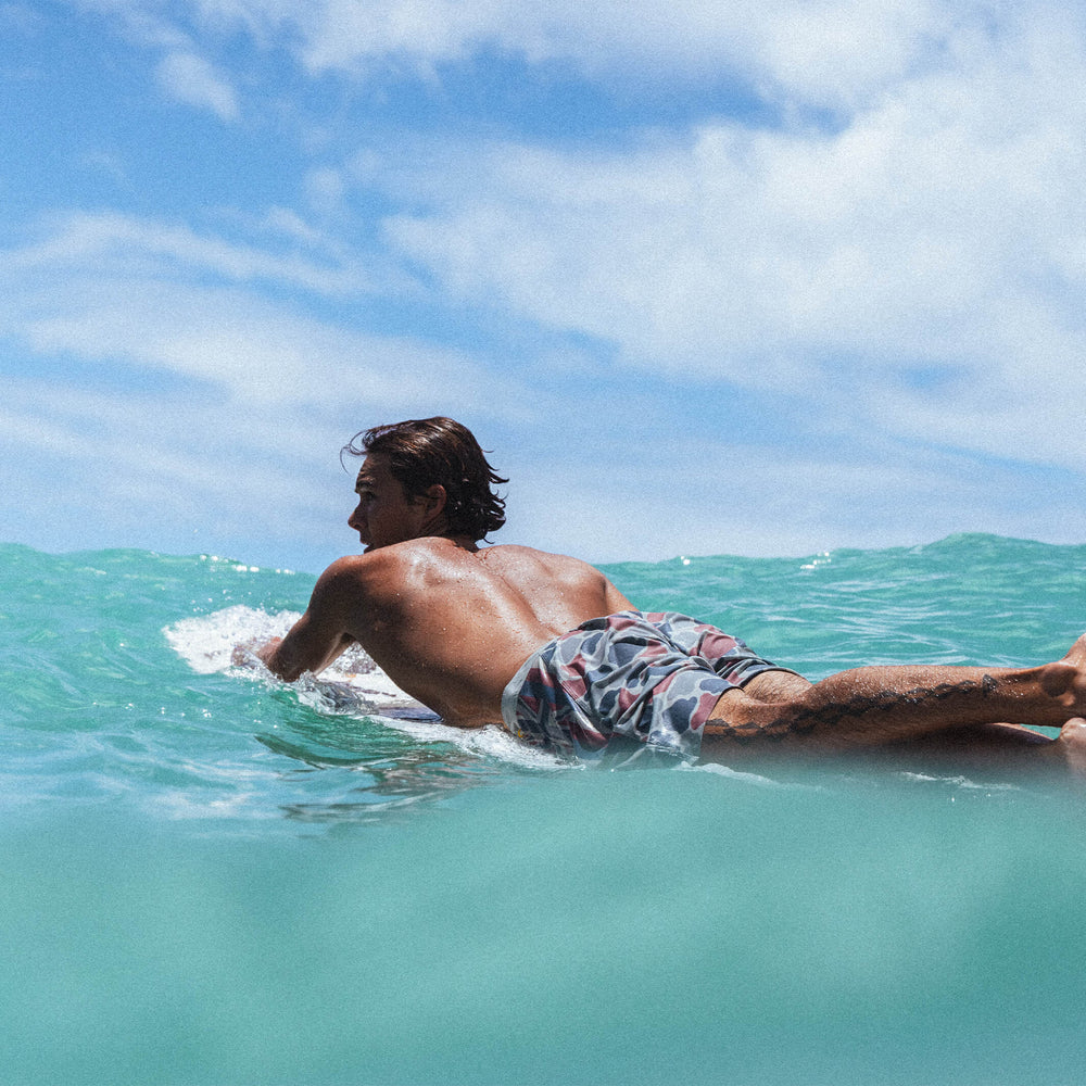 Color:Turkish Camo-Florence Pro Hawaii Camo Boardshort -alt
