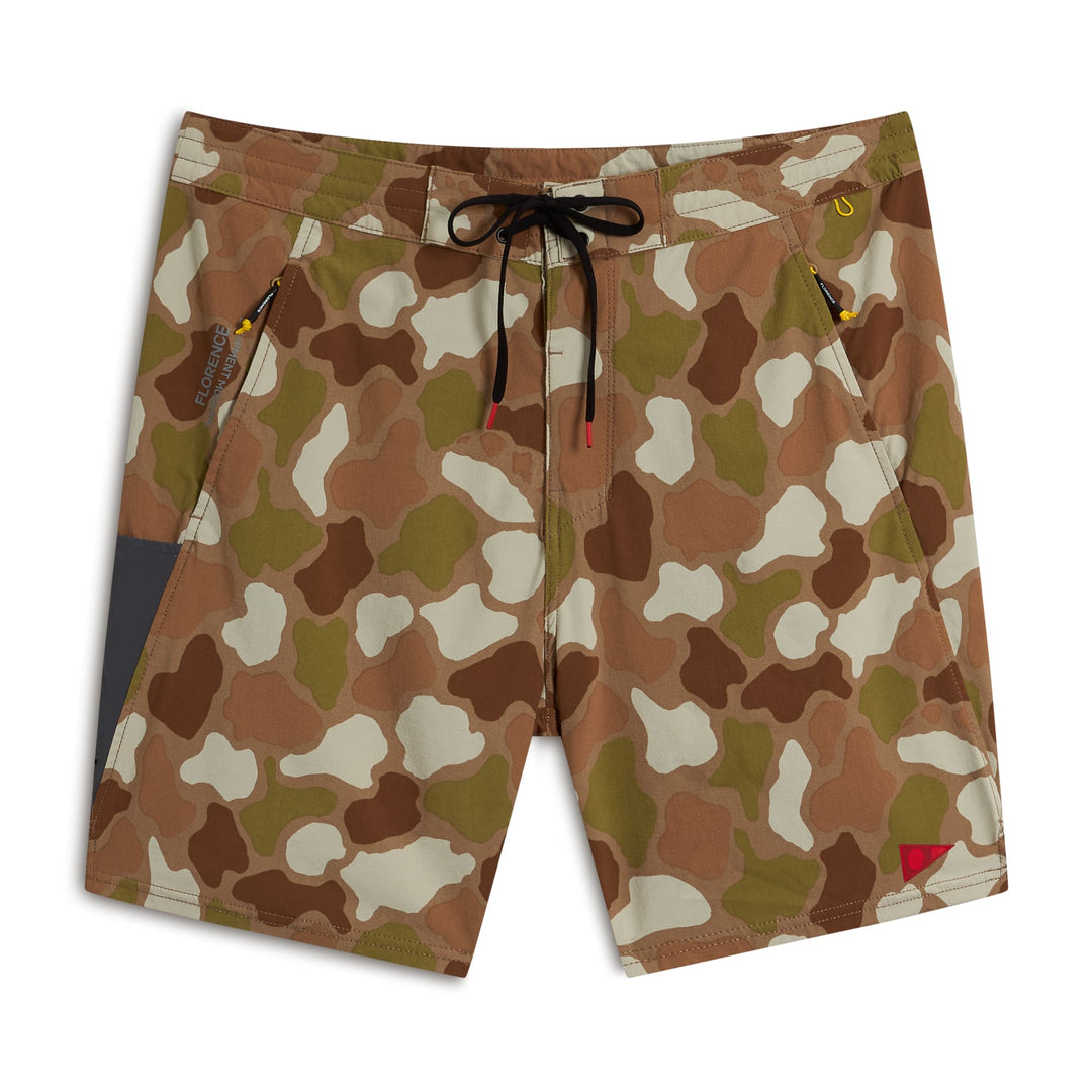 Color:Arid Tan Camo-F1 Cordura® Utility Boardshort