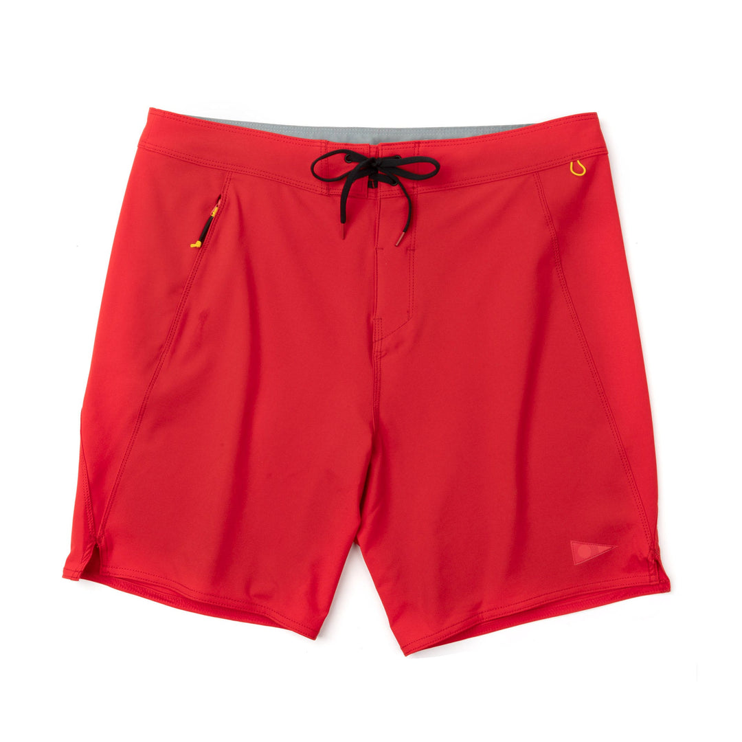 Color:Rescue Red-Florence Standard Issue Boardshort