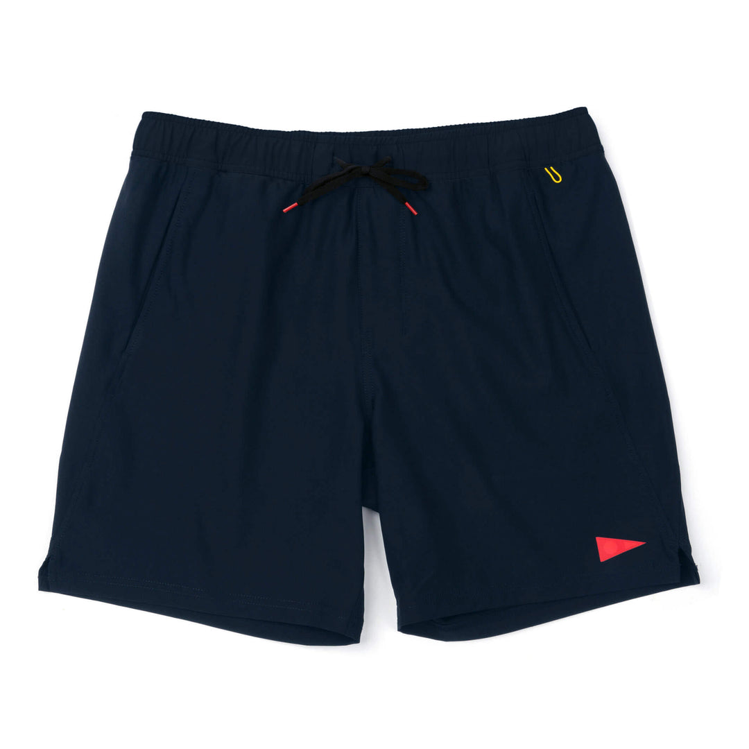 Color:Navy-Florence Standard Issue Elastic Short