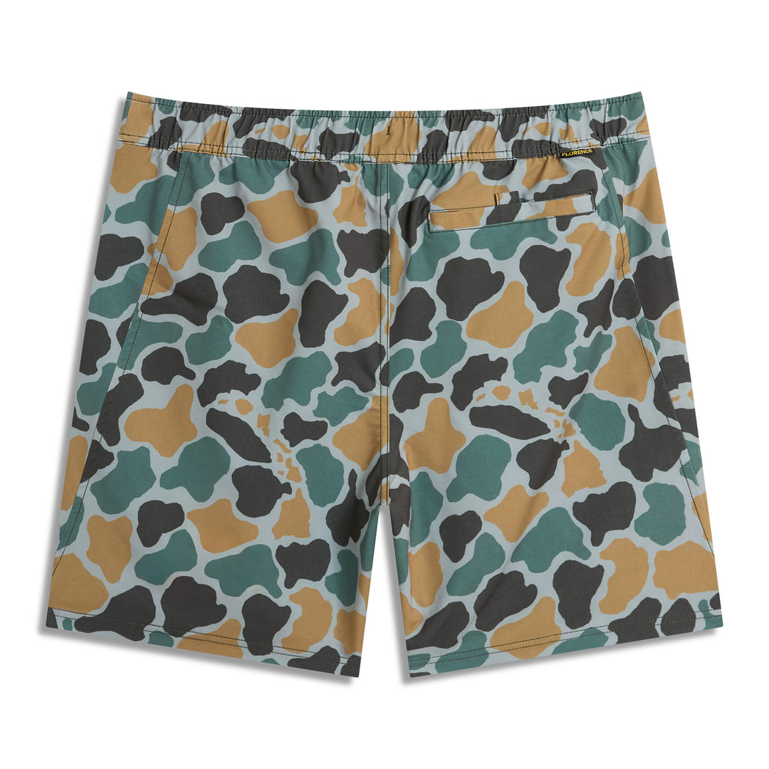 Color:Peace Camo-Standard Issue Elastic Short