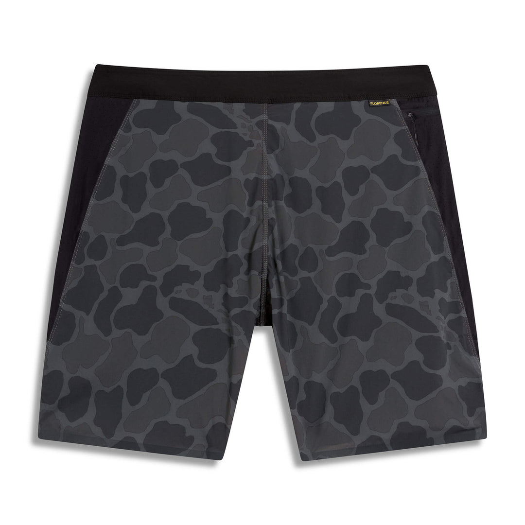 Color:Black Camo-Florence Airtex 2-in-1 Boardshort 