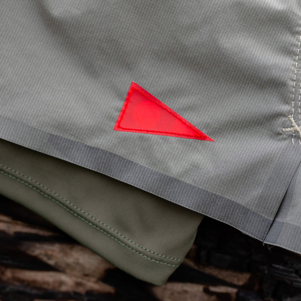 Color:Moss Grey-Florence Airtex 2-in-1 Boardshort -alt