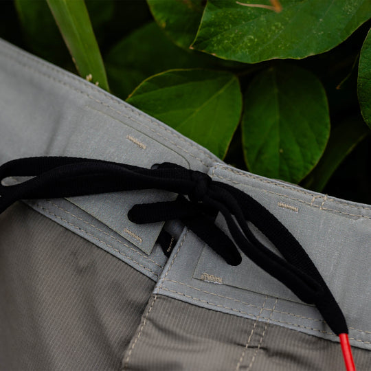 Color:Moss Grey-Florence Airtex 2-in-1 Boardshort