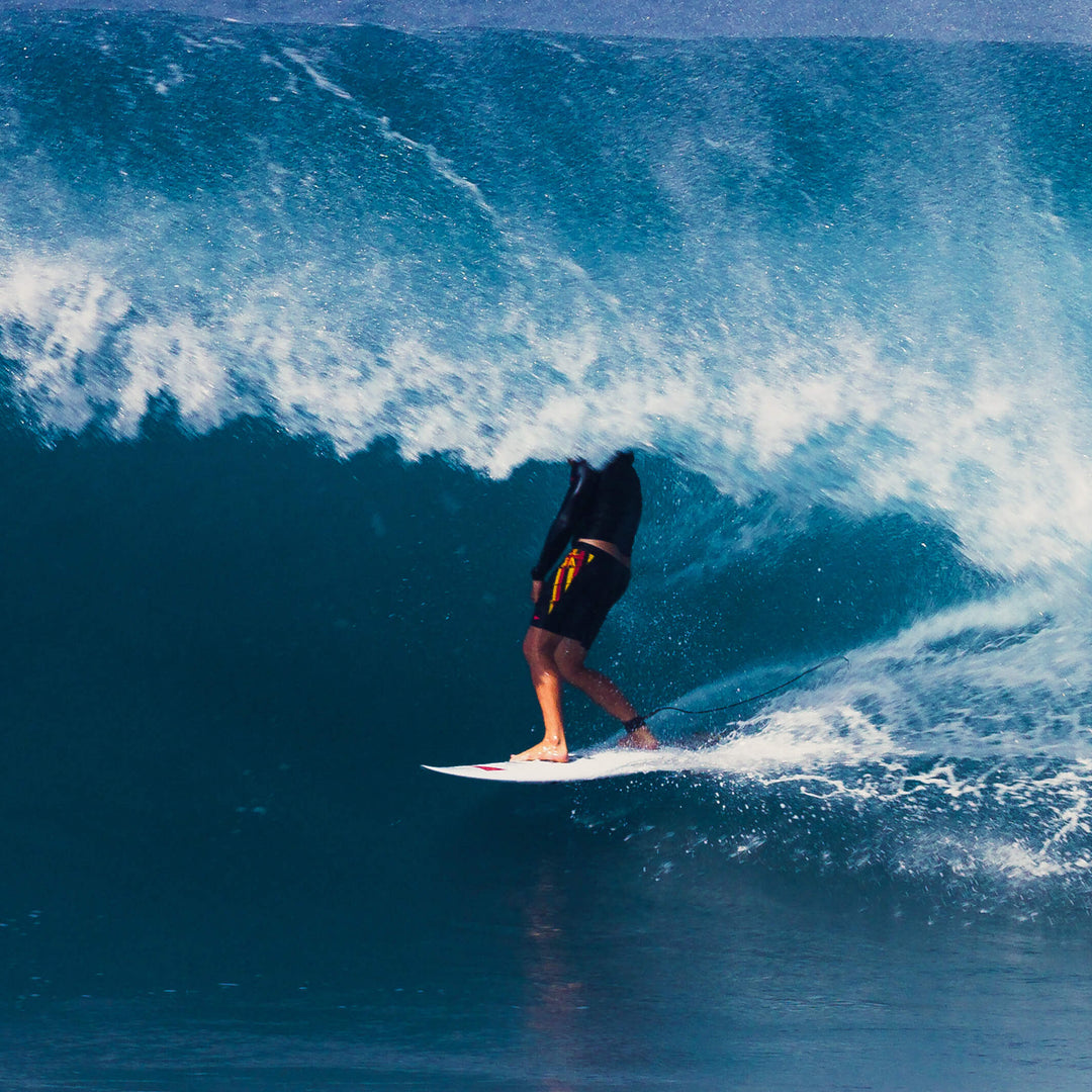 Color:Black Multi-Florence Cordura® Airtex Pro Hawaii Boardshort -alt