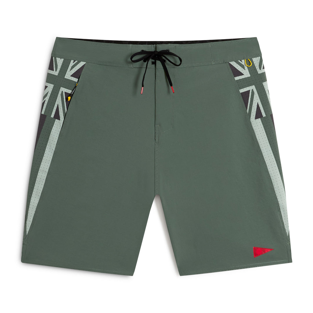 Color:Dark Sage-Florence Cordura® Airtex Pro Hawaii Boardshort