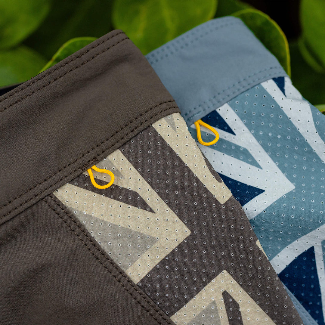 Color:Mountain-Florence Cordura® Airtex Pro Hawaii Boardshort