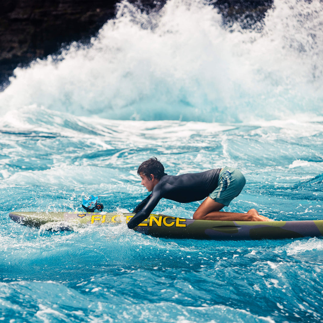 Color:Sea Blue-Florence Cordura® Airtex Pro Hawaii Boardshort -alt