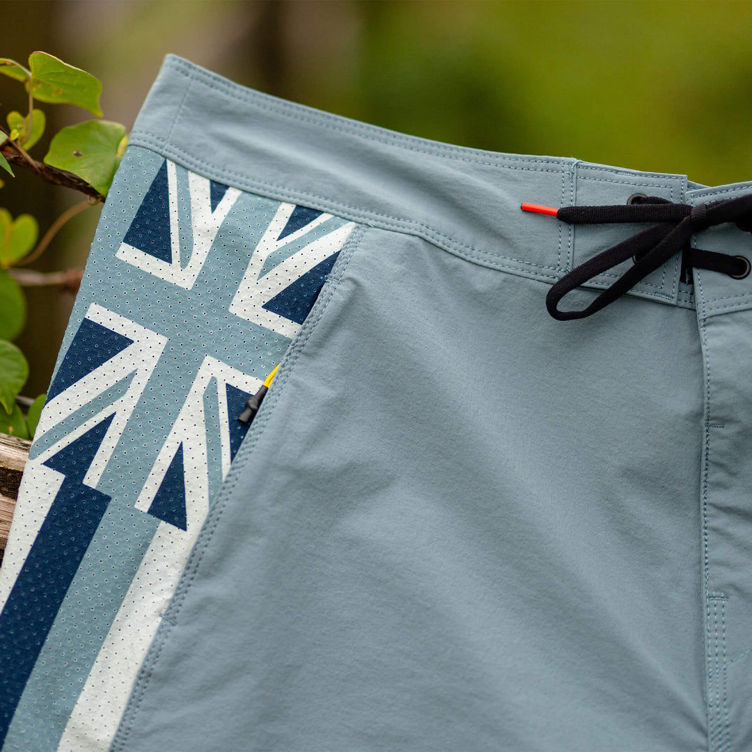 Color:Sea Blue-Florence Cordura® Airtex Pro Hawaii Boardshort