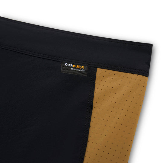 Color:Black Tan-Florence Cordura® Airtex Boardshort