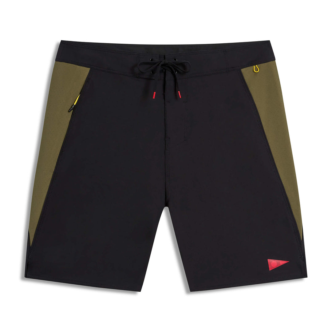 Color:Black-Airtex Gamma Boardshort
